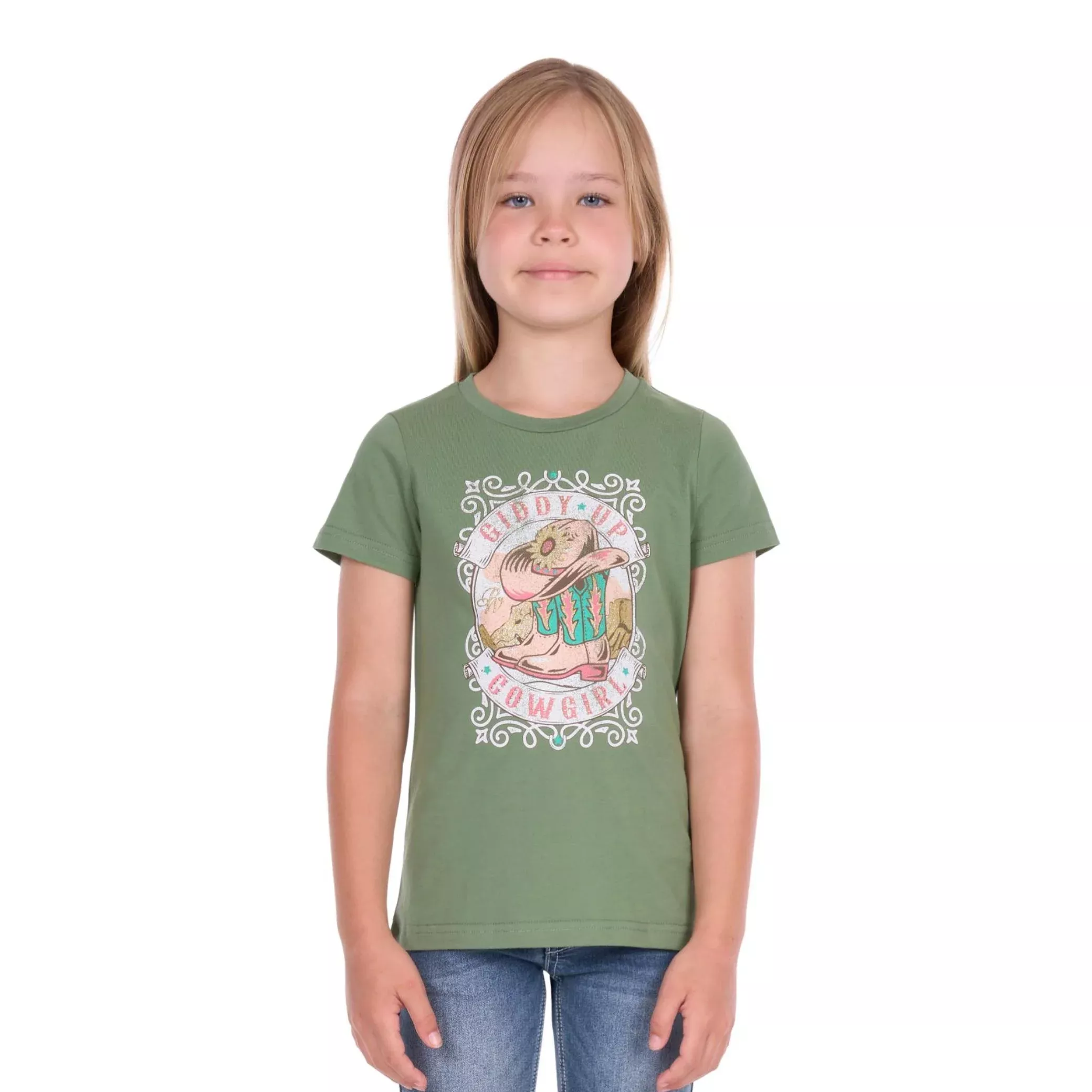 Pure Western Girls Ella Short Sleeve Tee