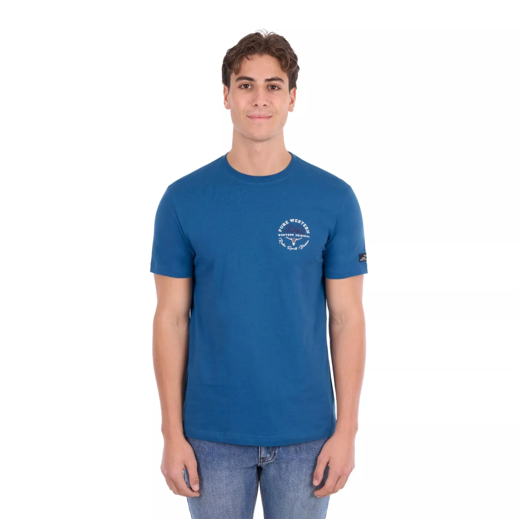 Pure Western Mens Craig Short Sleeve Tee