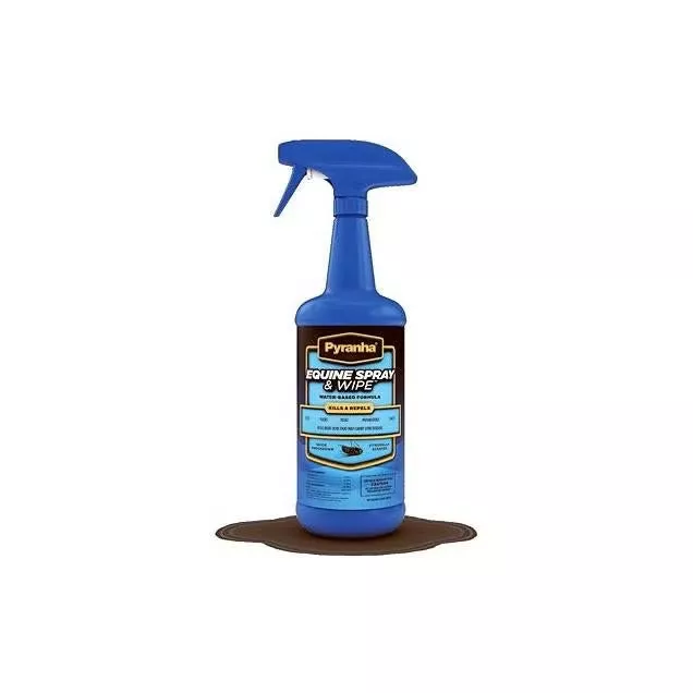 Pyranha Spray & Wipe Fly Spray, 1 Qt.