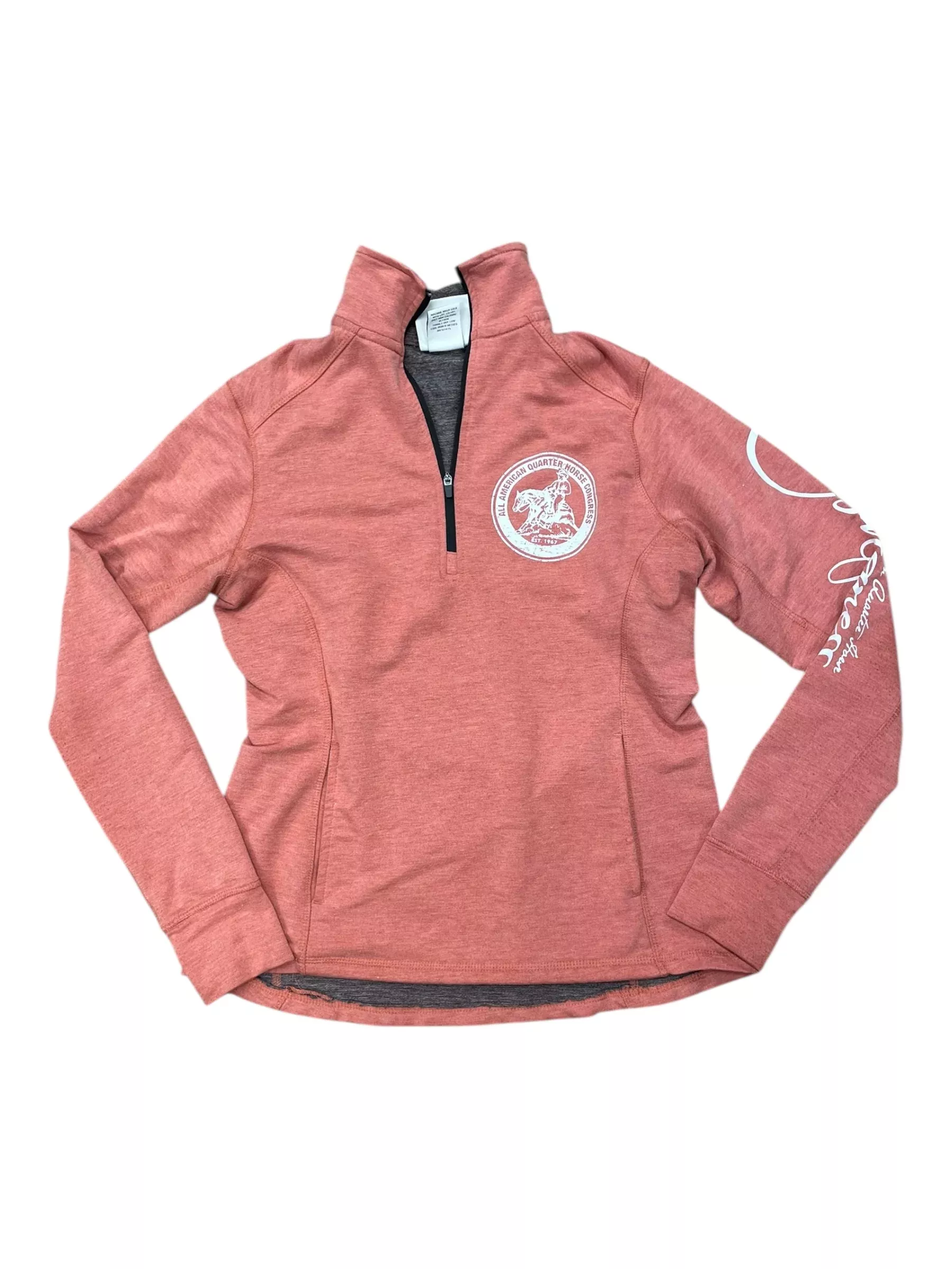 Quarter Horse Congress Pullover - Peach - S - USED