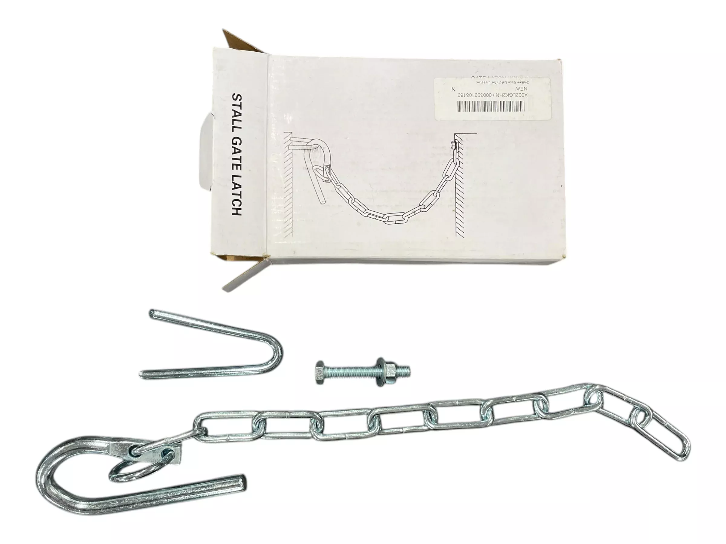 Qwikee Stall Gate Latch *NWT* - SS - Approx 15" - USED