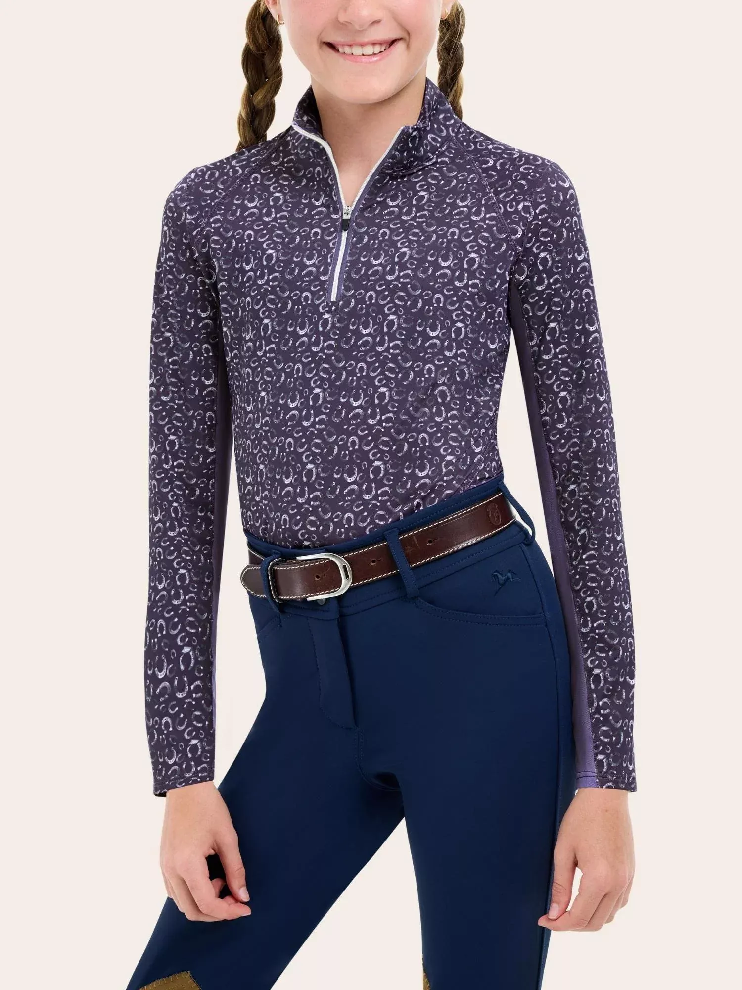 R.J. CLASSICS LIBBY JR 1/4 ZIP SHIRT