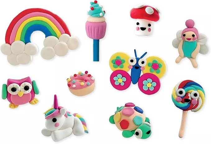 RAINBOW FAIRY CLAY & PLAY By FLOSS & ROCK
