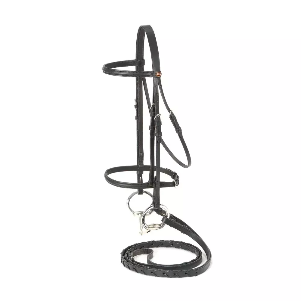 Raised Snaffle Bridle Cob