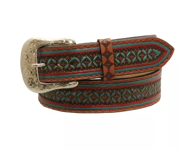 Ranger Belt Co. Tooled Hand Painted Belt