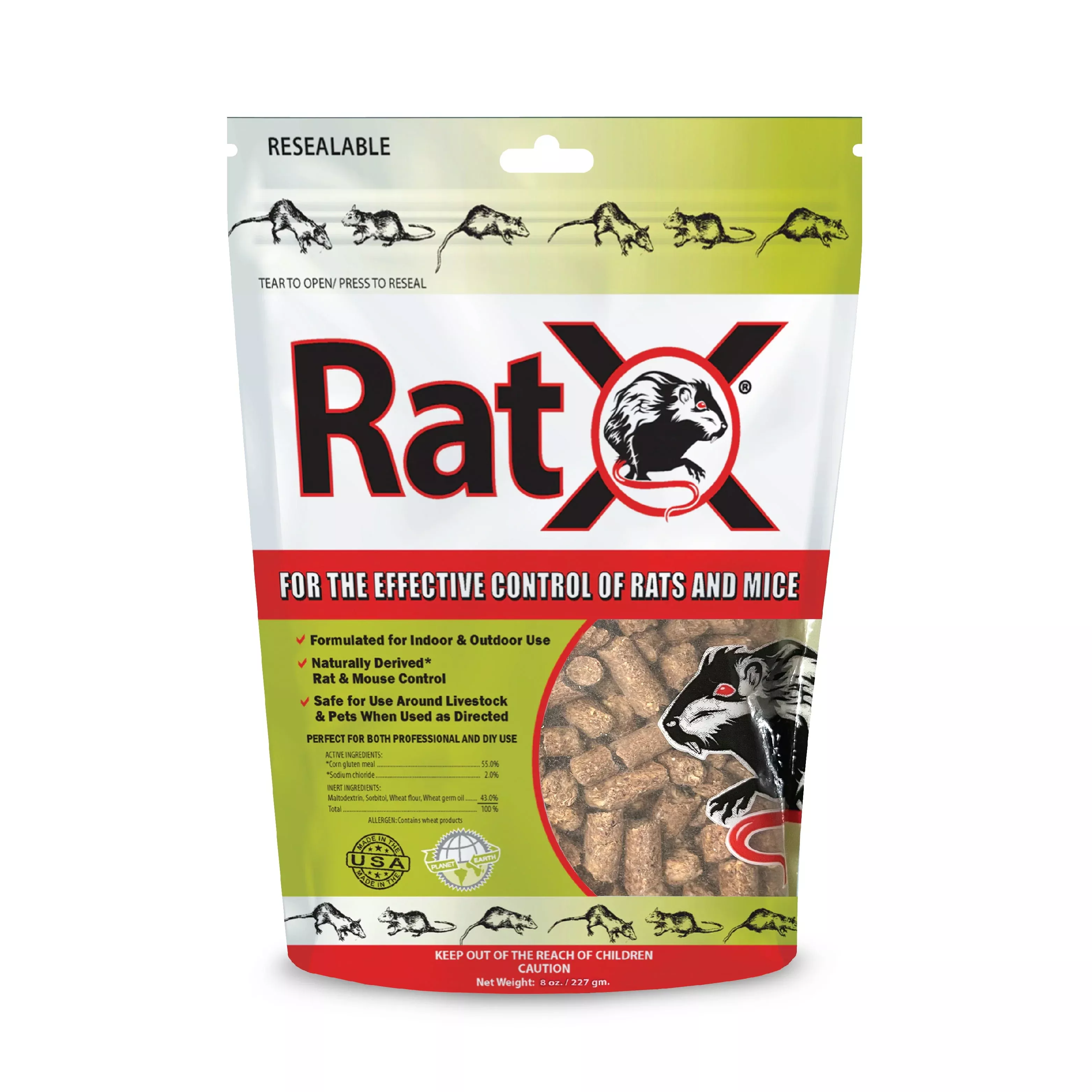 Rat X Rat/Mouse Killer Pellets, 8oz