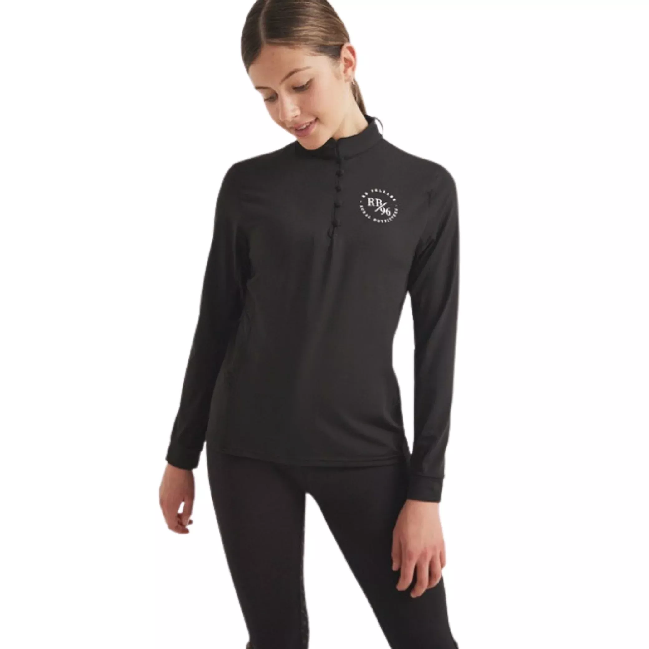 RB Sellars Sarina Junior half Button Base Layer Top