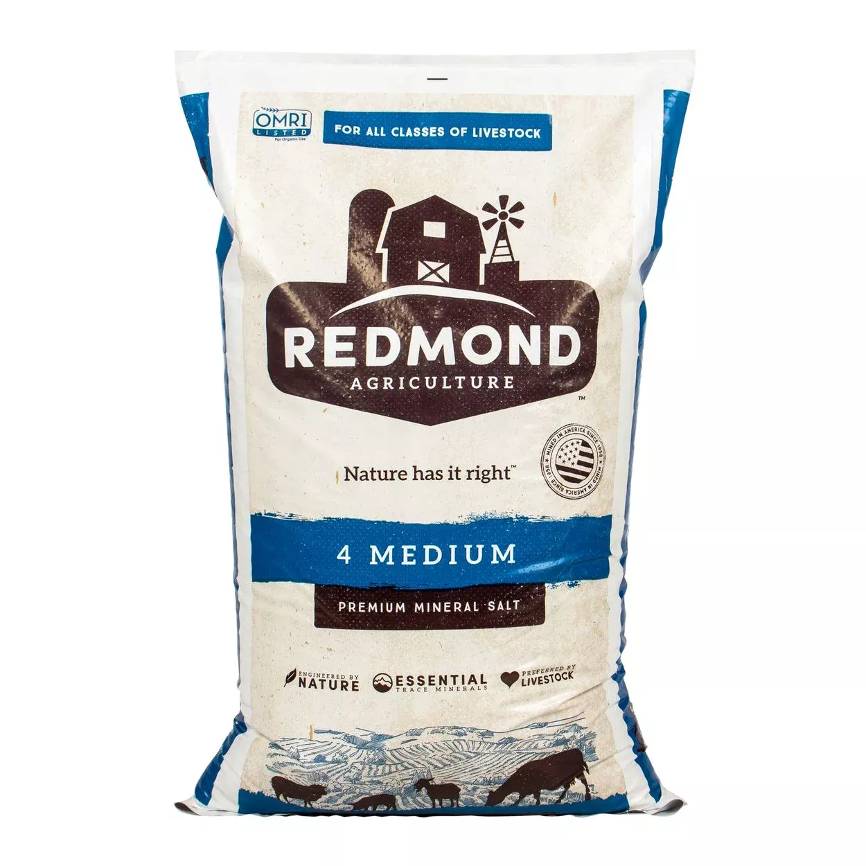 REDMOND #4 MEDIUM MINERAL (50LB)