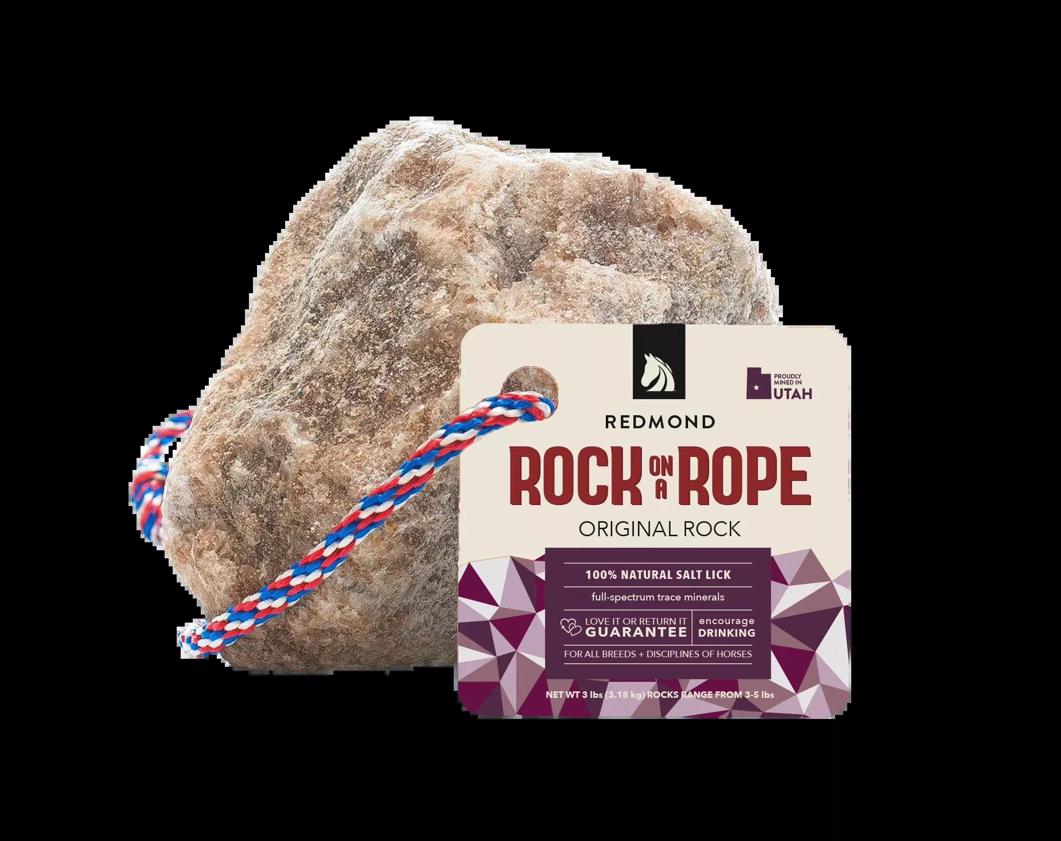 Redmond Rock on a Rope, 7+lb