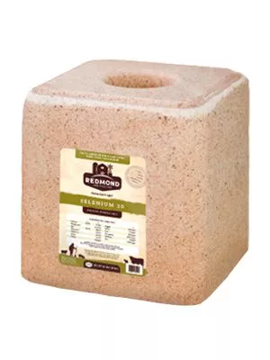 Redmond Selenium 30 Salt Block, 44lb