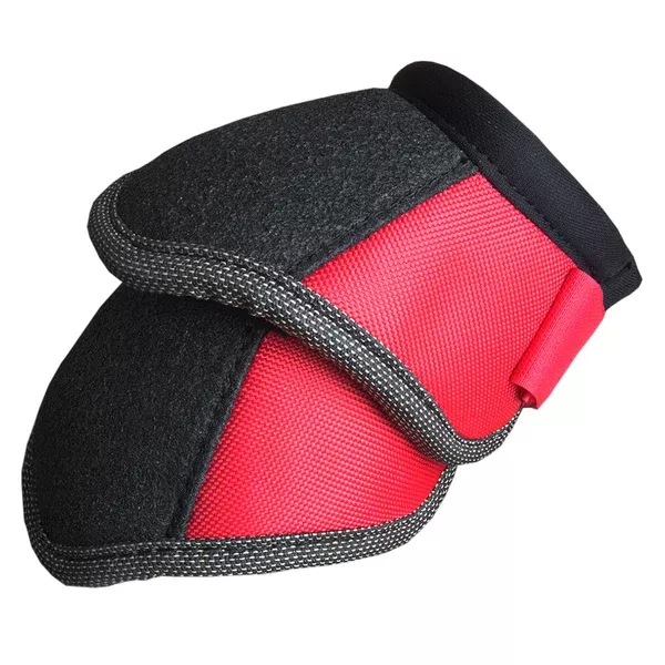 Relentless Dynamic Edge Horse Leg Protection Bell Boots Pair Red