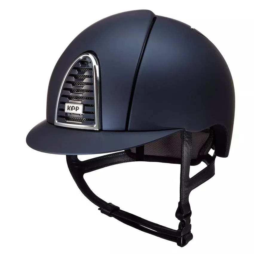 Riding Helmet Cromo 2.0 Textile Blue