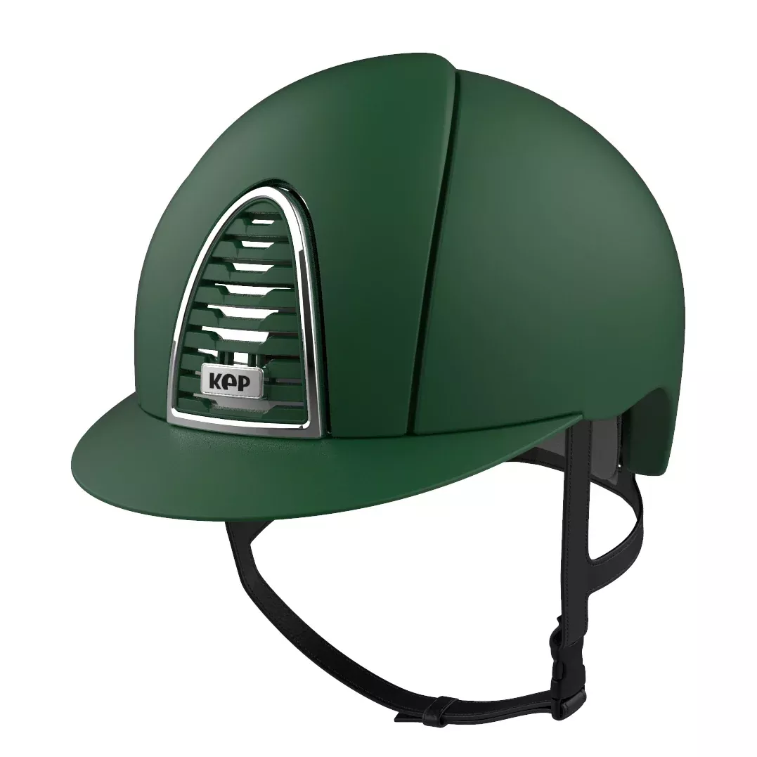Riding Helmet Cromo 2.0 Textile Dark Green