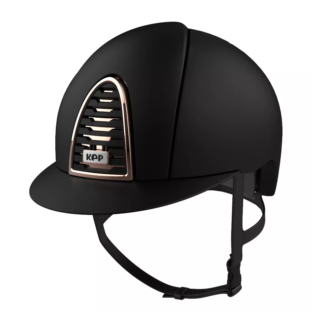 Riding Helmet Cromo 2.0 Textile with Rose Gold Frame