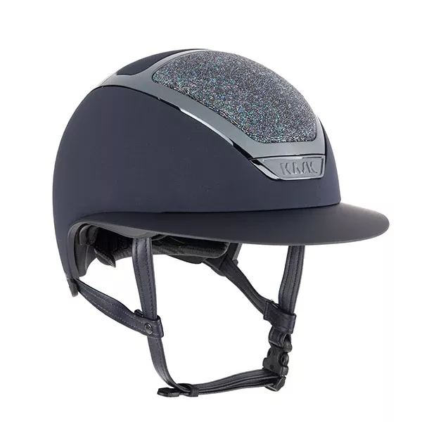Riding Helmet Star Lady Crystals Midnight Swarovski