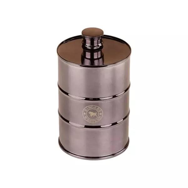 Ringers Western Barrel Flask | Black