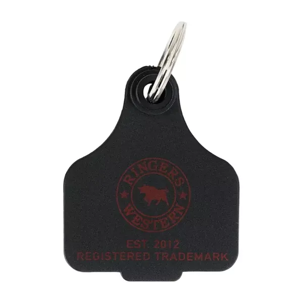 Ringers Western Cattle Tag Key Chains | Assorted Colours