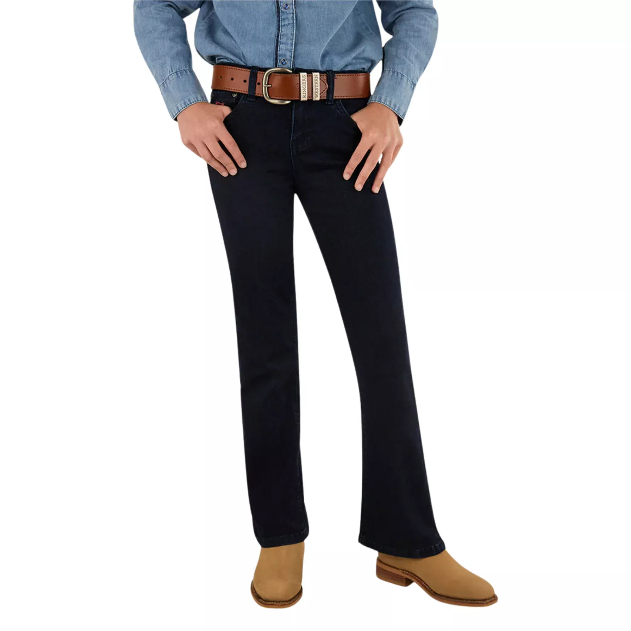 Ringers Western Kids Daphne Rodeo Bootleg Jeans