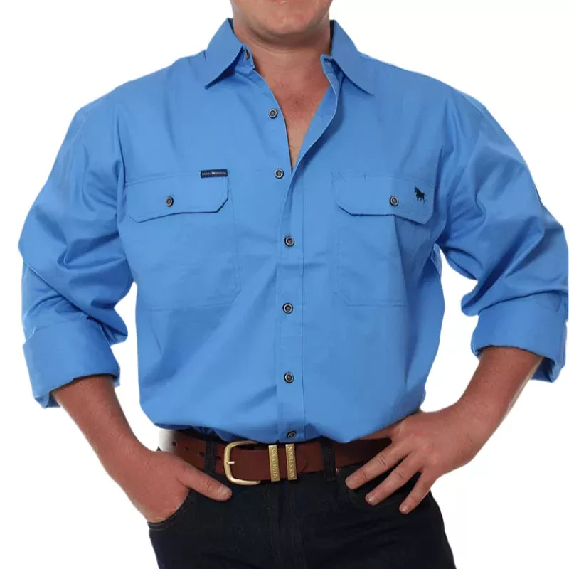 Ringers Western Mens King River Full Button Work Shirt