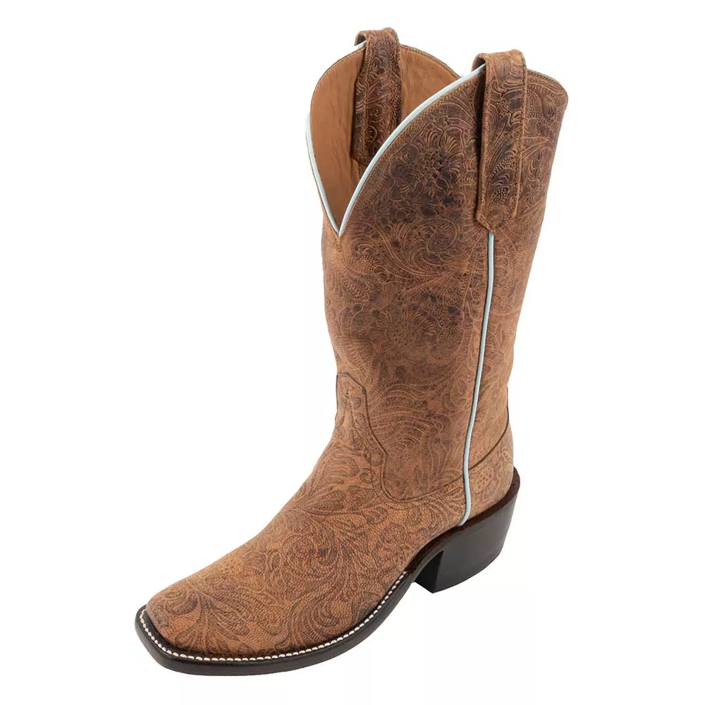 Rios Of Mercedes Women's Peanut Tooling Western Boot