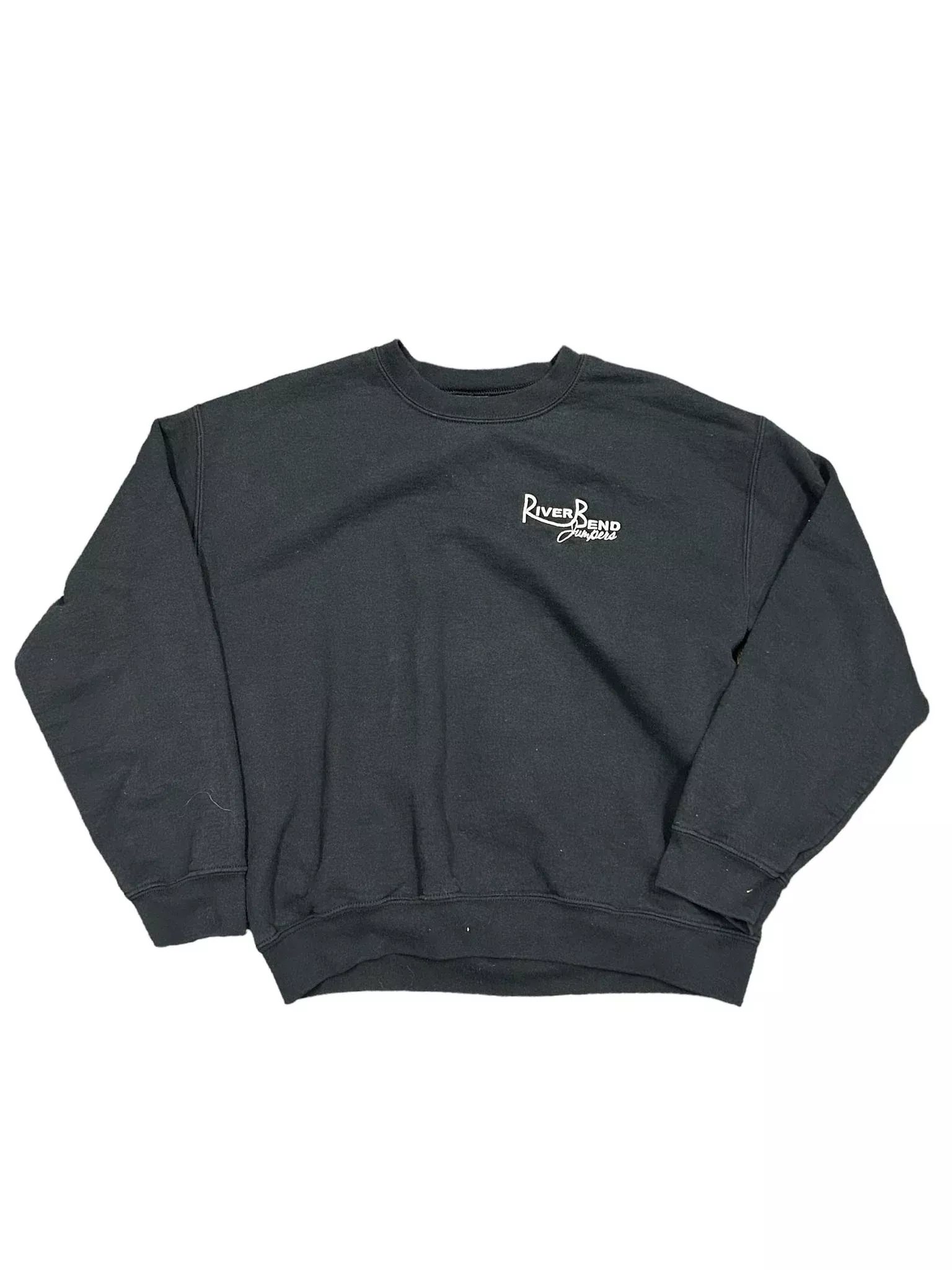 Riverbend Jumpers Crewneck - Black - M - USED