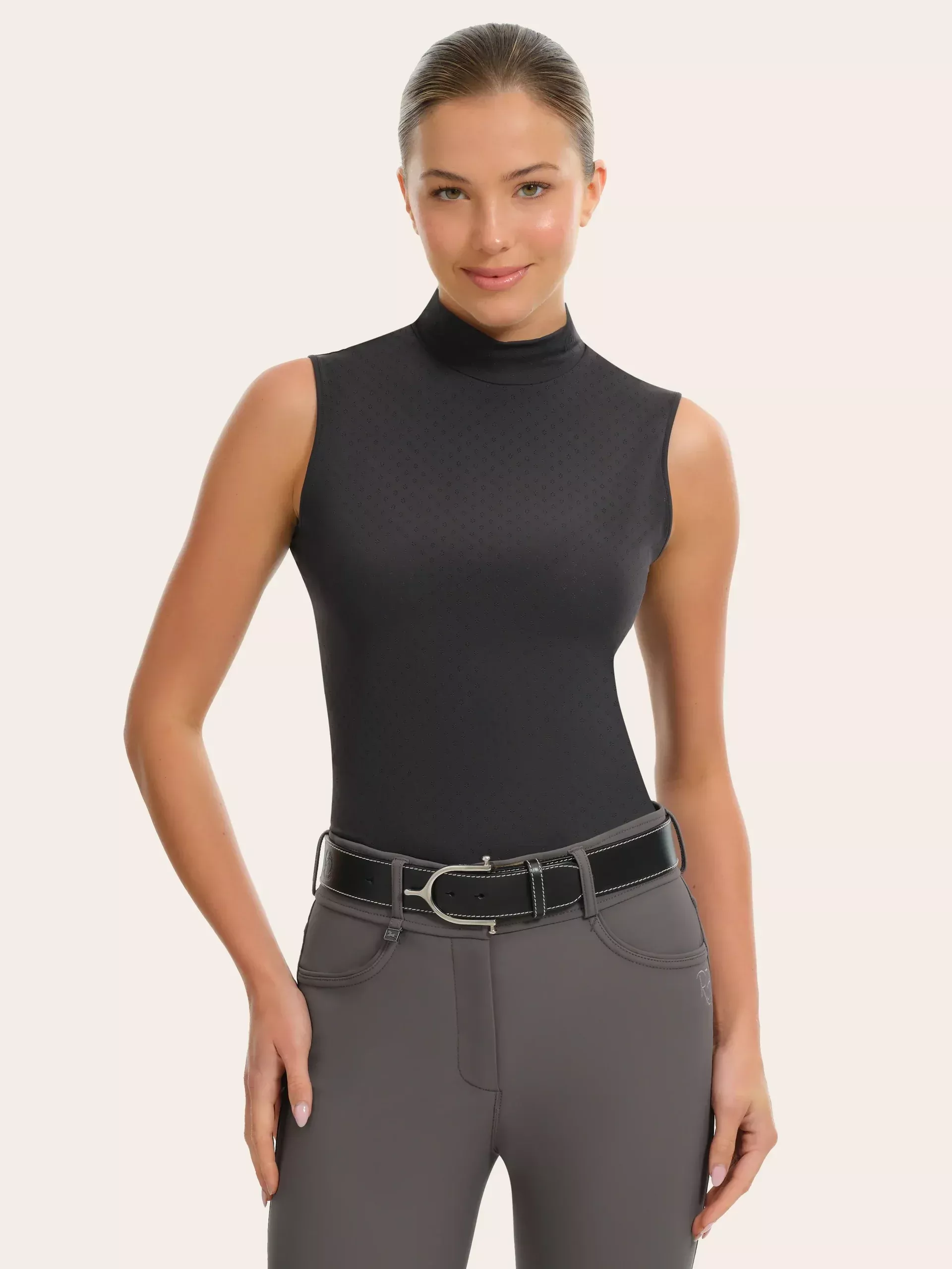RJ Classics Corry Mock Neck - Smoke