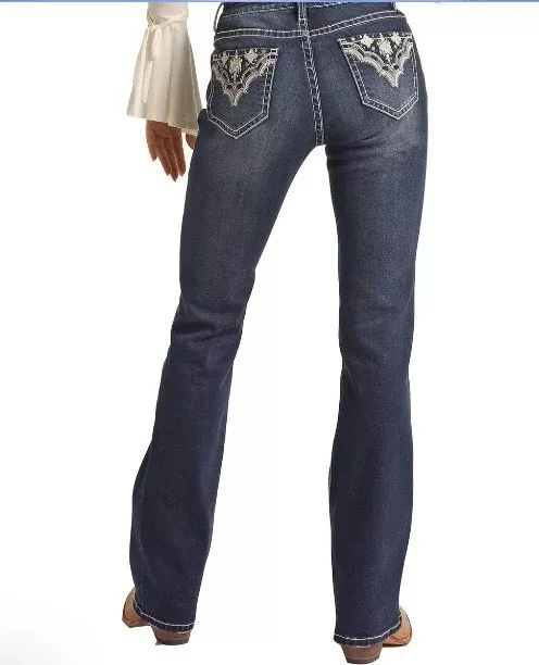 Rock & Roll Blue/Ivory Aztec Pocket RRWD4MRZPW