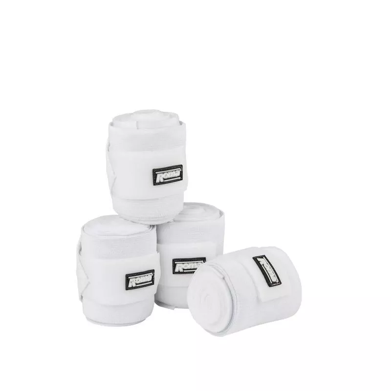 Roma Elastic Fleece Combi Bandage – White