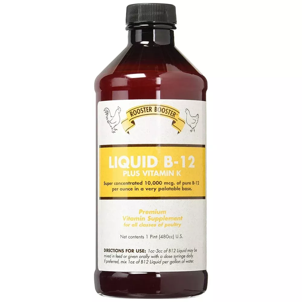 Rooster Booster Liquid B-12 plus Vitamin K