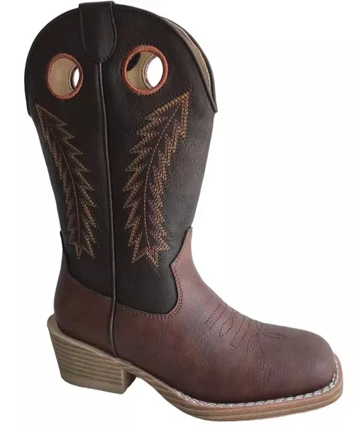 Roper Little Kids Walker Brown & Chocolate Boots