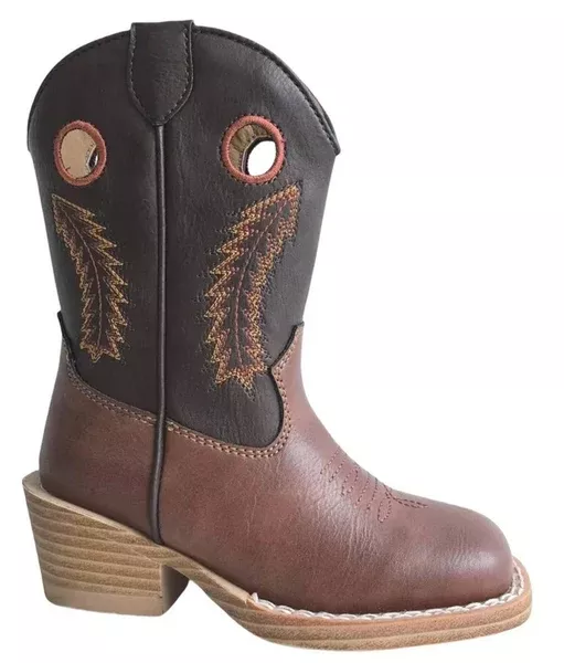 Roper Toddler Walker Brown & Chocolate Boots