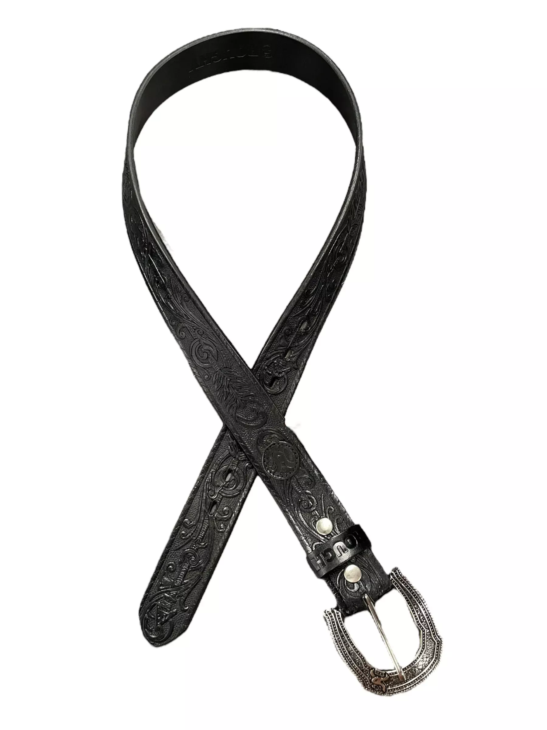 Roughy Belt - Tooled Black - 36 - USED