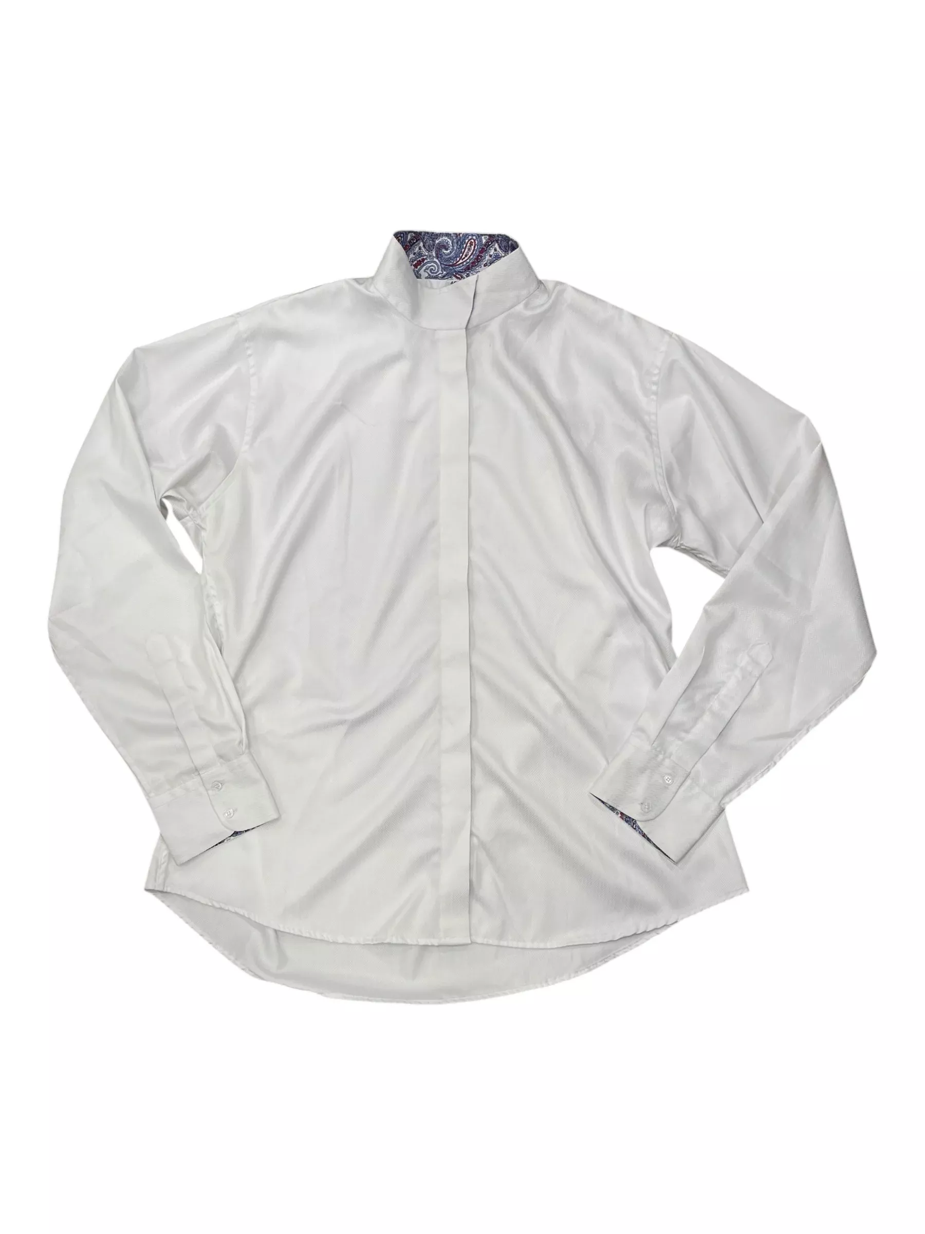 Royal Highness LS Show Shirt - White - 46 (Approx US 16) - USED