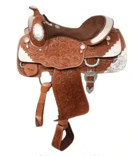 Royal King 7-Oaks Silver Show Saddle