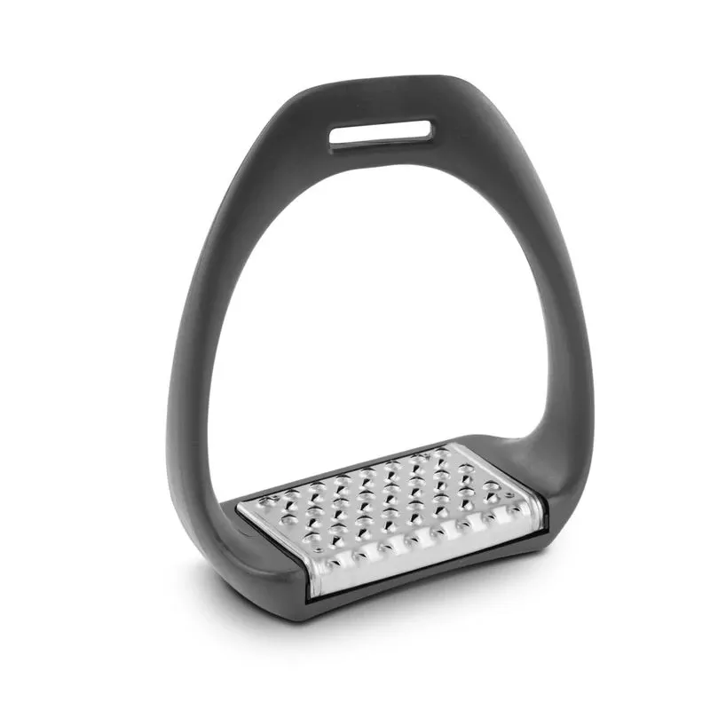 Royal Rider T3 Stirrups – Grey/Aluminum Pad