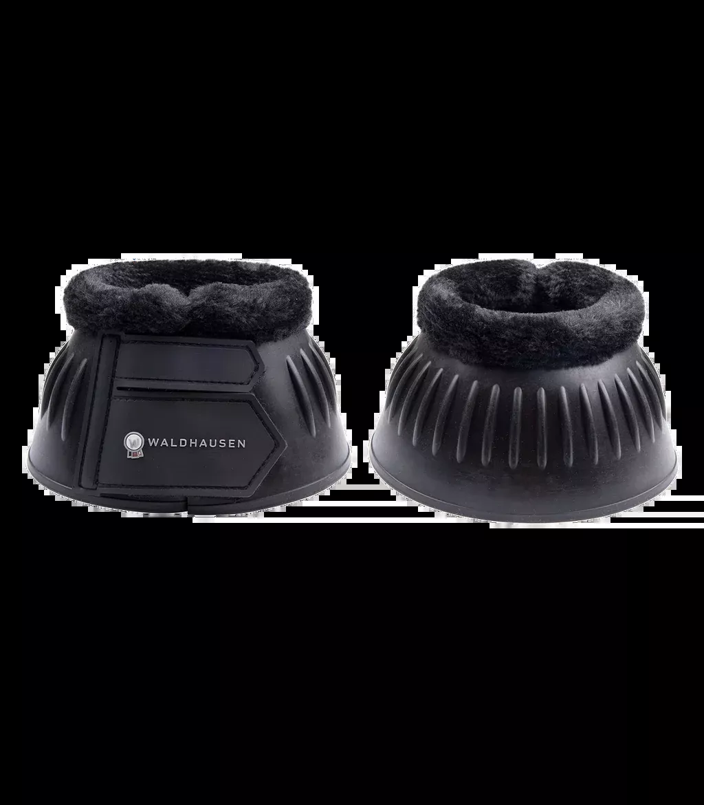Rubber Bell Boots with Synthetic Fur