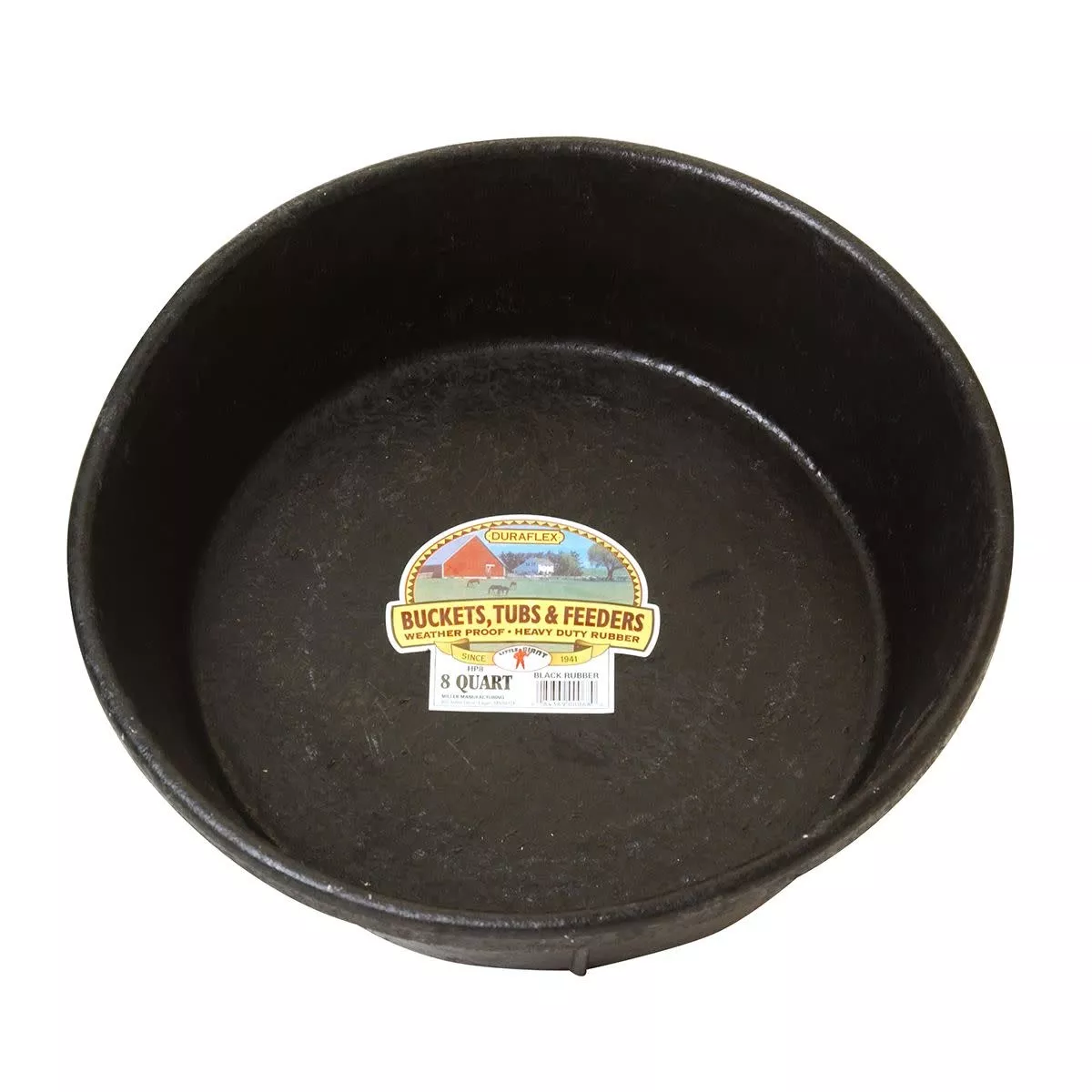 Rubber Feed Pale 8QT