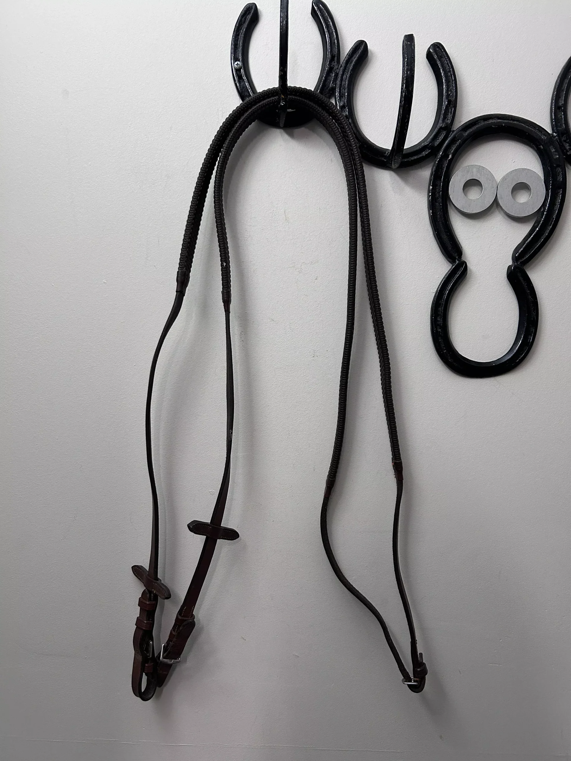 Rubber Rein Brown
