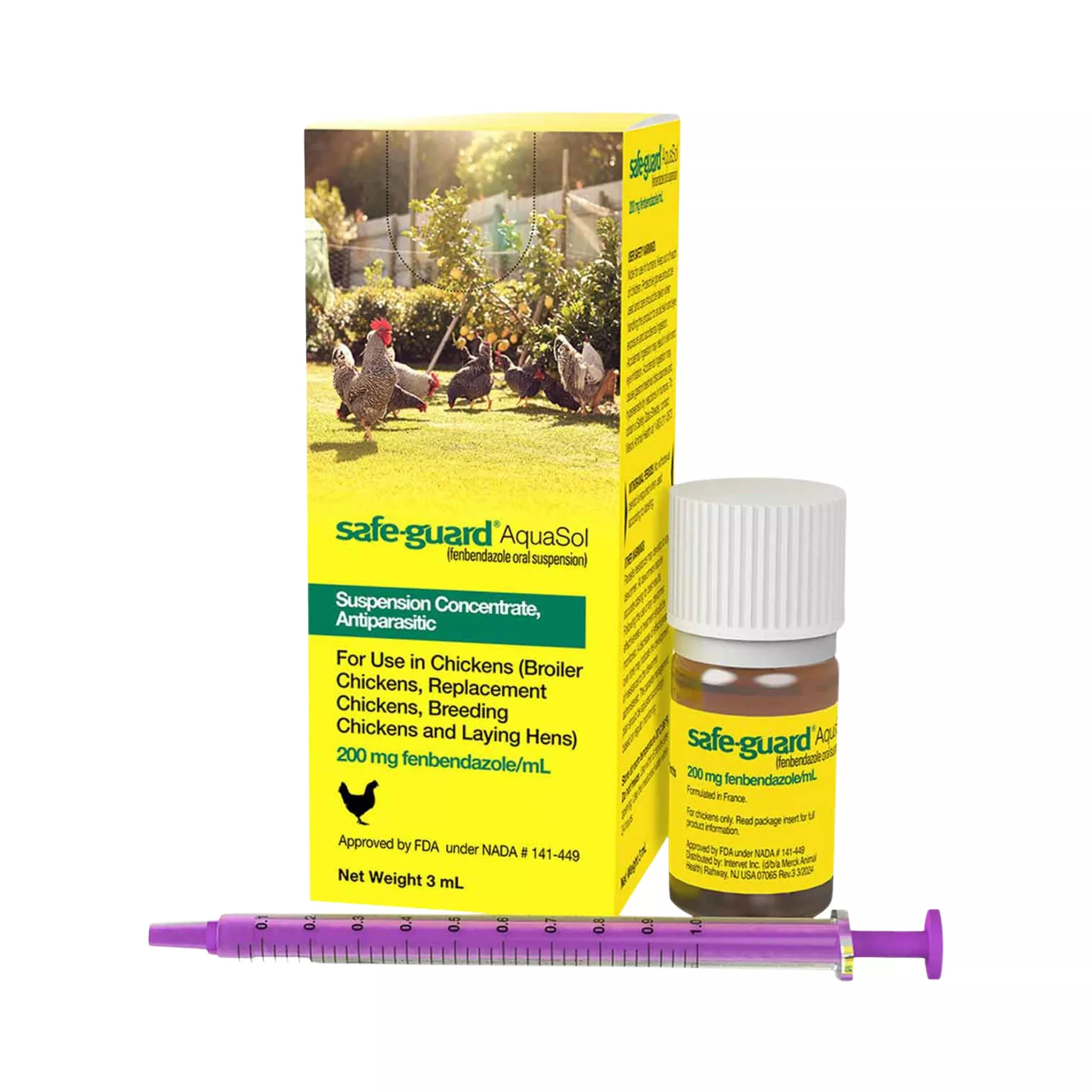 Safe-Guard Aquasol Chicken Dewormer