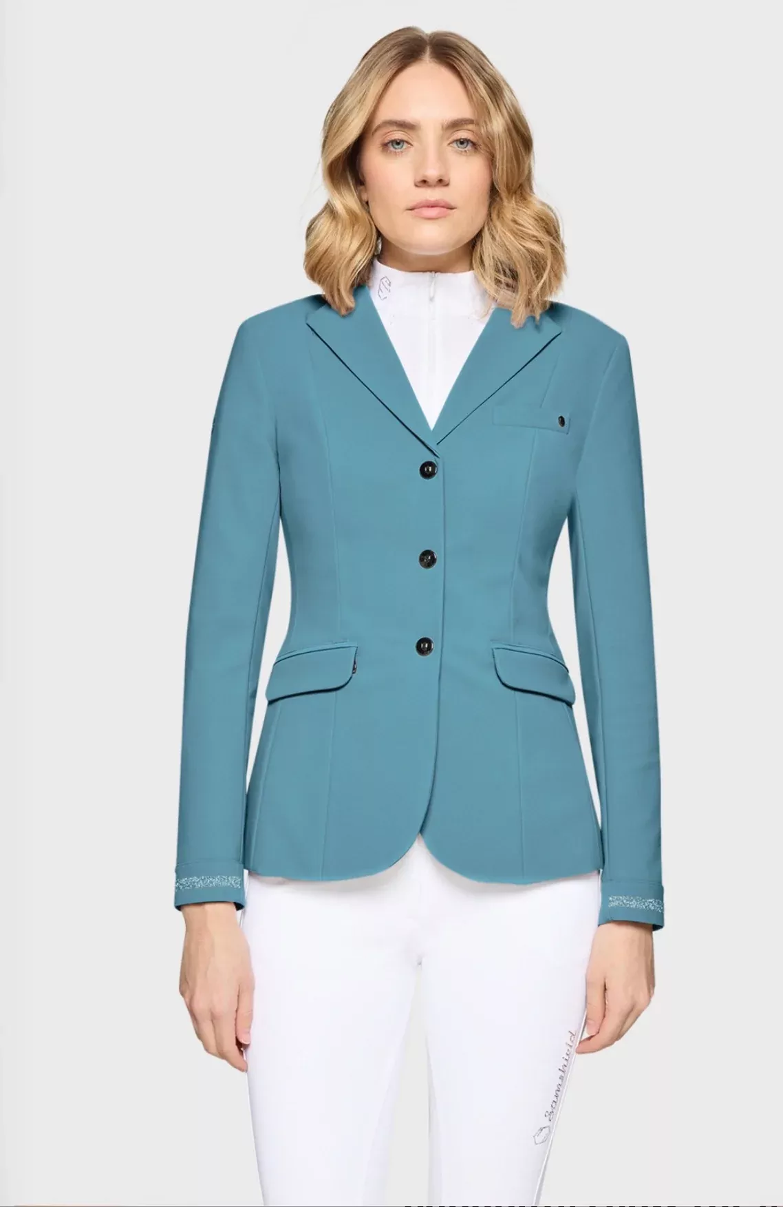Samshield Rafaella Crystal Fabric Show Coat - Neptune Size 4