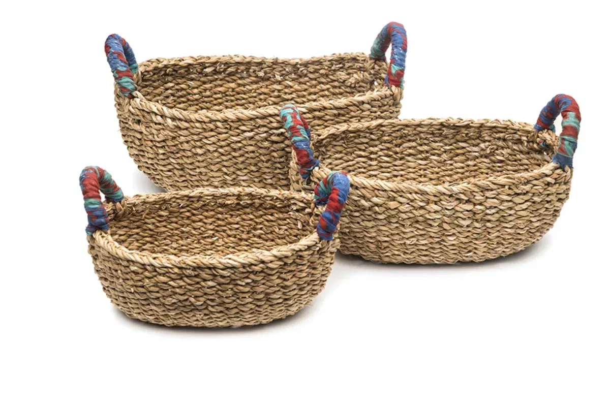 Sari Handle Table Basket