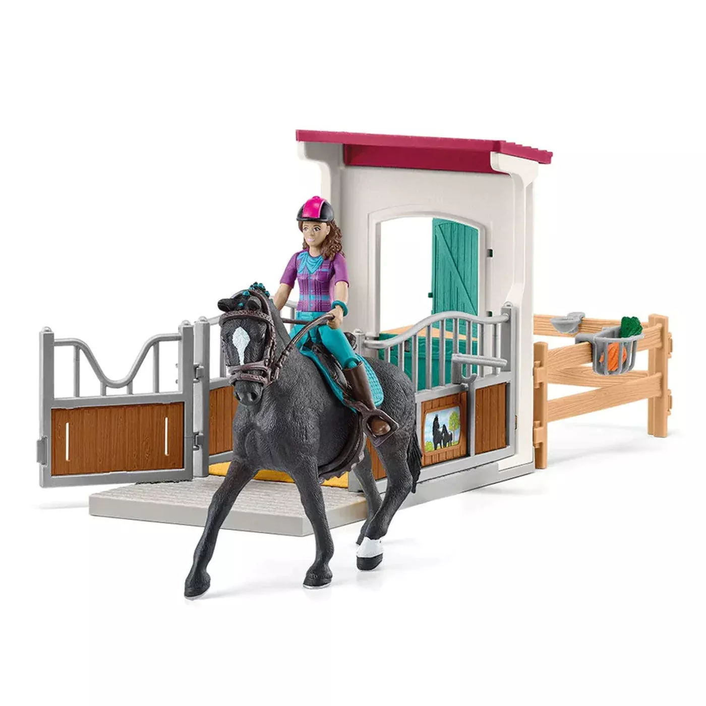 Schleich Horse Club Horse Box W/ Lisa & Storm