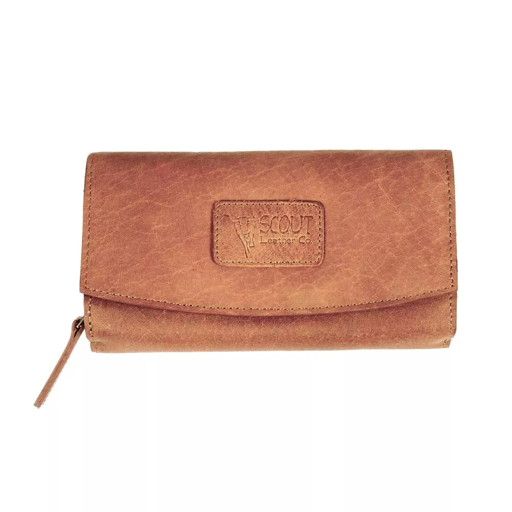 Scout Leather Co. Dolly Trifold Wallet