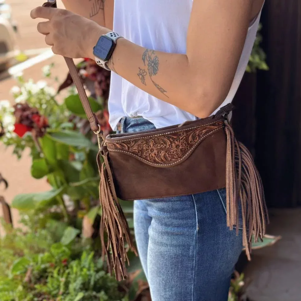 Scout Leather Co. Jolene Fringed Crossbody