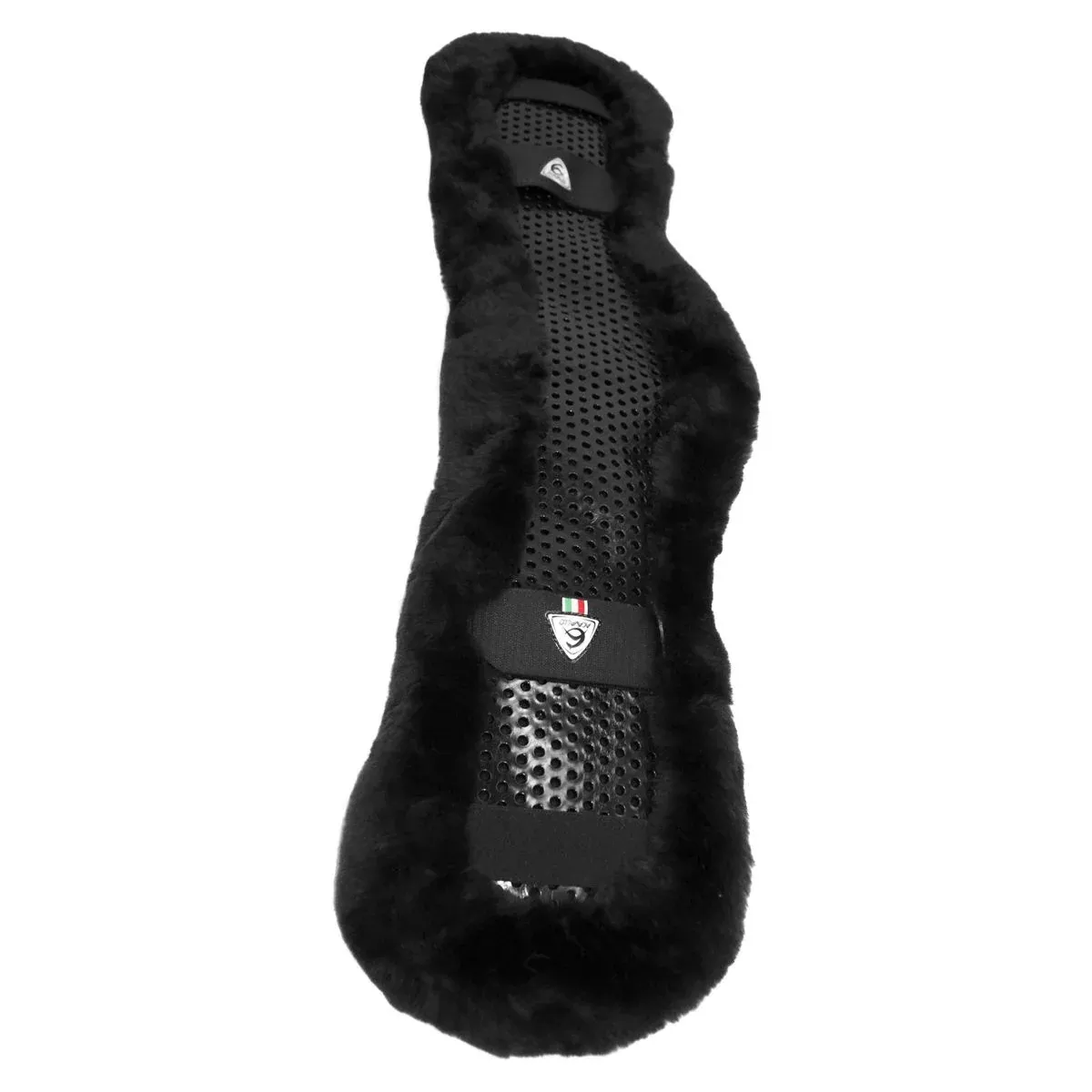 Shaped Classic Gel Short Girth Saver Sheepskin