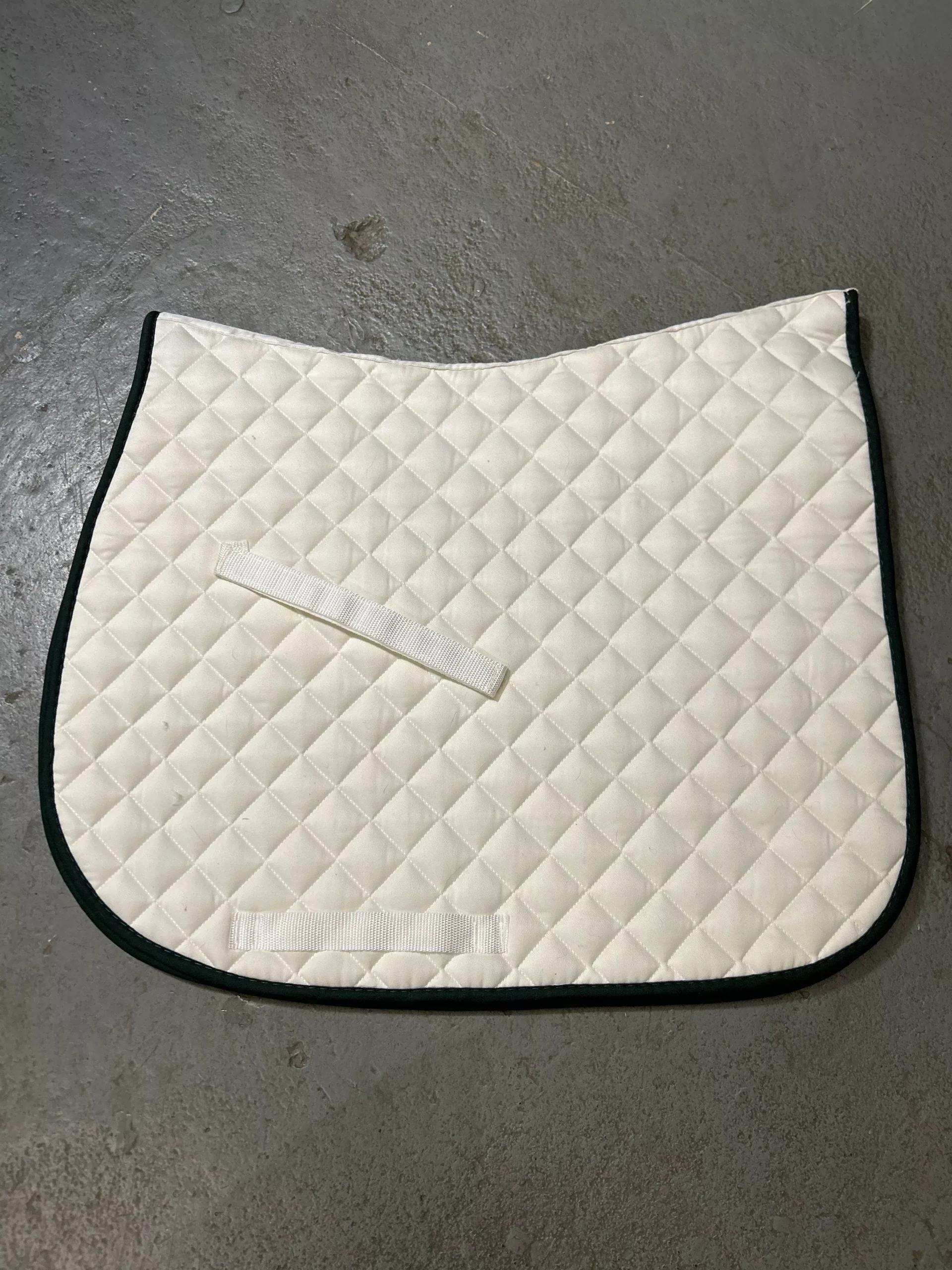 Shedrow All Purpose Saddle Pad White Full