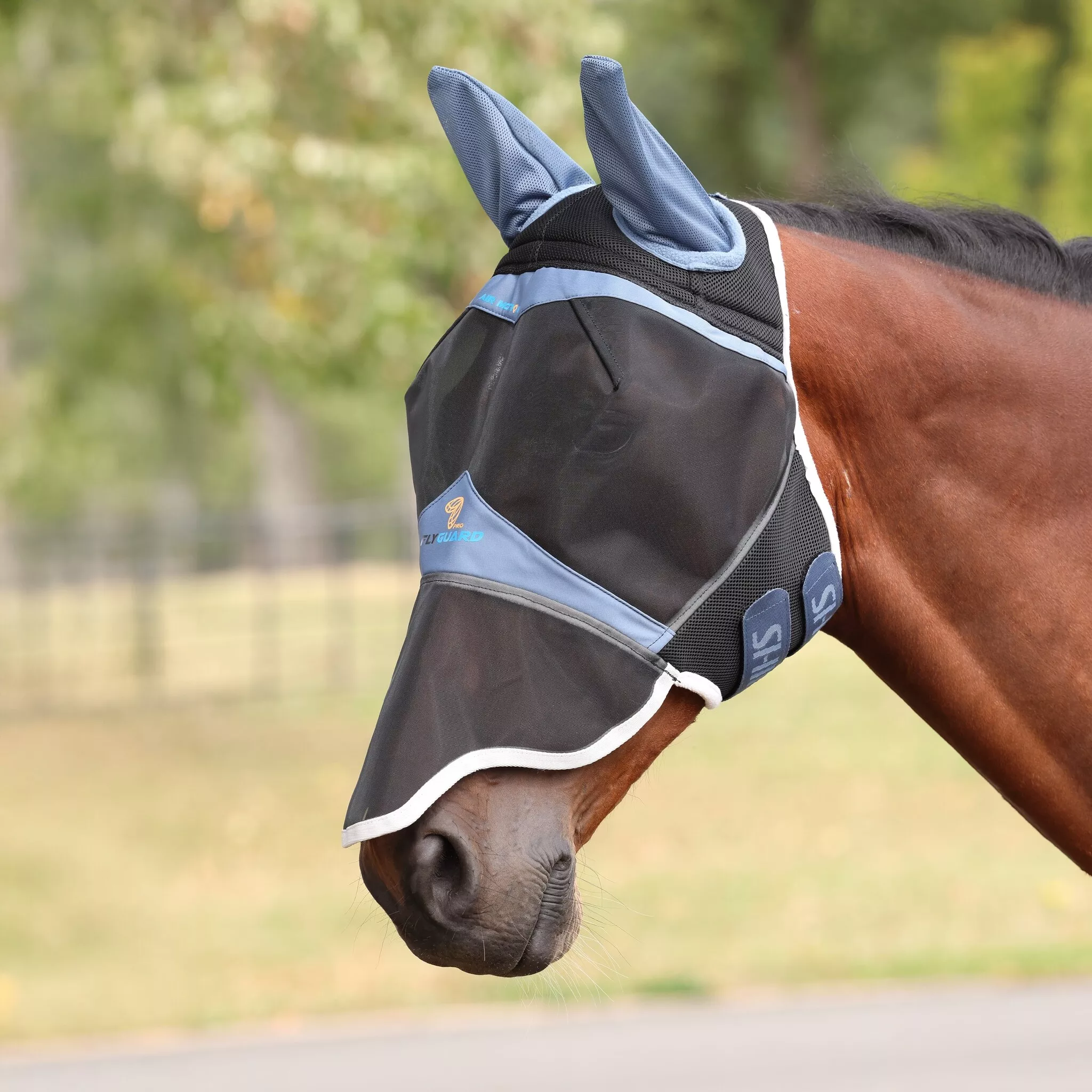 Shires Air Motion Fly Mask with Ears & Nose