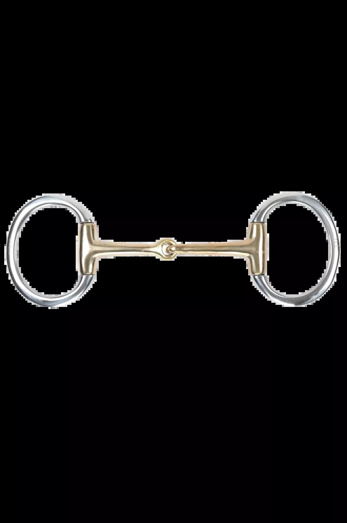 Shires Alloy Flat Ring Joint Eggbutt