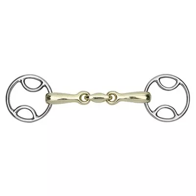 Shires Brass Alloy Bevel Bit with Lozenge Mouthpiece