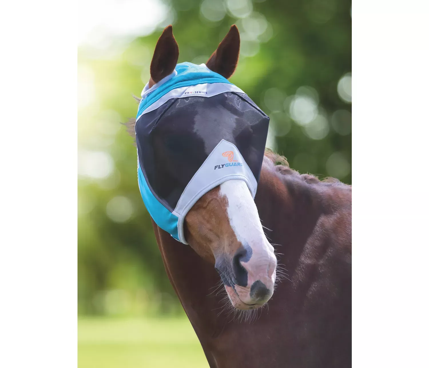 Shires - Fine Mesh Fly Mask w/ Ear Holes -